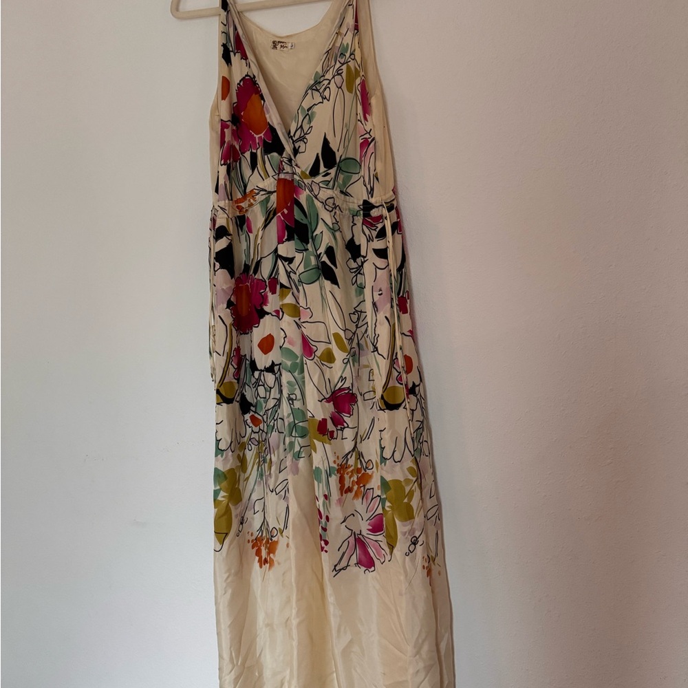 Vintage Floral Maxi Dress Biya for Johnny Was